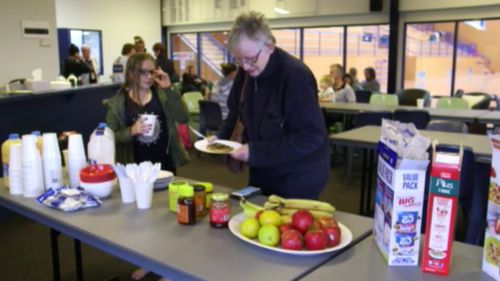 Several relief centres have been set up to assist those affected by the fires. (9NEWS)