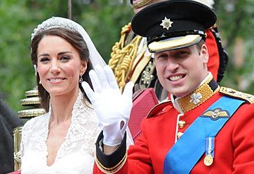 Where was William and Catherine's wedding held?