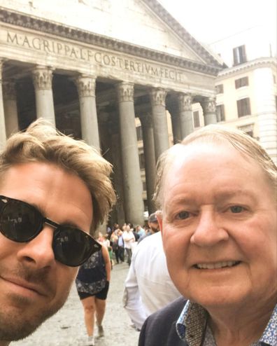 Hugh Sheridan pays tribute to his late father Denis Sheridan on his birthday.