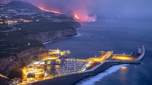 A volcano on Spains Canary Islands wiped out hundreds of homes and forcing the evacuation of thousands of residents.