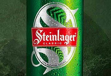 Which brewer manufactures Steinlager?