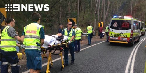 19 people were assessed for injuries at the scene. (9NEWS)