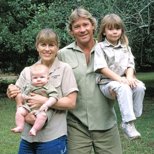 Bindi Irwin, Chandler Powell, DVD, The Crocodile Hunter, throwback photo