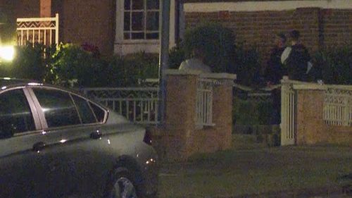 Elderly man plays dead during Carlton home invasion in Sydney.