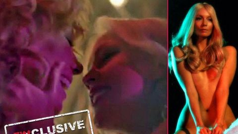 EXCLUSIVE! Ricki-Lee gets girl-on-girl action in music video teaser… and she's nude on a horse!