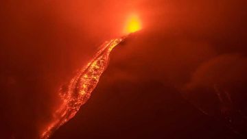 <p _tmplitem="1">A Victorian hiker was forced to flee down a mountain in Guatemala after a nearby volcano blanketed him in incandescent rock and ash.</p><p _tmplitem="1">
Melbourne man Justin Gallant was one of about 30 tourists trekking near volcano Fuego when it violently erupted on Saturday (local time) - its largest eruption in three years. </p><p _tmplitem="1">
"There was an immediate change in air quality that began to coat my exposed skin with volcanic ash," he told <a href="http://www.abc.net.au/news/2015-02-09/guatemalan-fuego-volcano-erupts-australian-hikers-flee/6080606">ABC</a> , saying it "sounded like a jumbo jet taking off".</p><p _tmplitem="1">
"The guides told us that military and volcano experts had told us to descend as it was far too dangerous to be so close and there was risk the lava could reach camp. </p><p _tmplitem="1">
"I began to get a bit nervous and was  keen to descend. Several hikers began to run most of the way down." </p><p _tmplitem="1">
Fuego, located about 16km from Antigua, has calmed down after an active recent weeks, the nation's volcano monitor reported. </p><p _tmplitem="1">
Guatemala City's La Aurora airport remained closed on Sunday due to ash that had fallen on the runway. </p><p _tmplitem="1">
Ash had stopped falling on the city, the volcano institute said, warning however that columns of soot could still drift back towards the city. </p><p _tmplitem="1">
The volcano, whose name means fire in English, spewed large columns of ash on Saturday, prompting an orange alert and forcing nearby residents to wear protective masks. </p><p _tmplitem="1">
In 2012, more than 33,000 people were evacuated from Fuego's slopes after a large eruption spewed thick ash into the atmosphere. </p><p _tmplitem="1">
Now safely on the ground in Antigua, Mr Gallant said he had not ruled out returning to the peak of another of Central America's active volcanos. </p><p _tmplitem="1">
"I was amazed by the force of Mother Nature," he said. </p><p _tmplitem="1">
"And getting down safely, I am now so grateful for the rare experience."</p><p _tmplitem="1">
Click through to see the dramatic eruption in pictures. <i _tmplitem="1"> (Supplied/Ivan Ramanish Castro Peña)</i></p>
