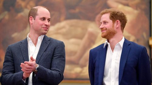 The Duke of Cambridge (left) and Prince Harry at the opening the Greenhouse Centre in London. (PA)