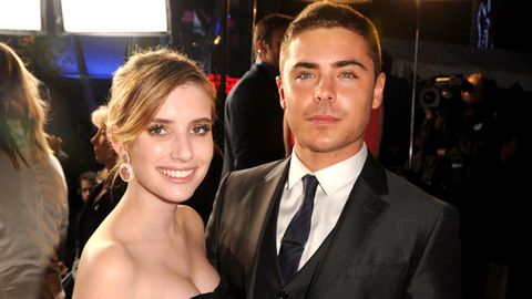 Emma Roberts and Zac Efron spotted 'full-on making out'