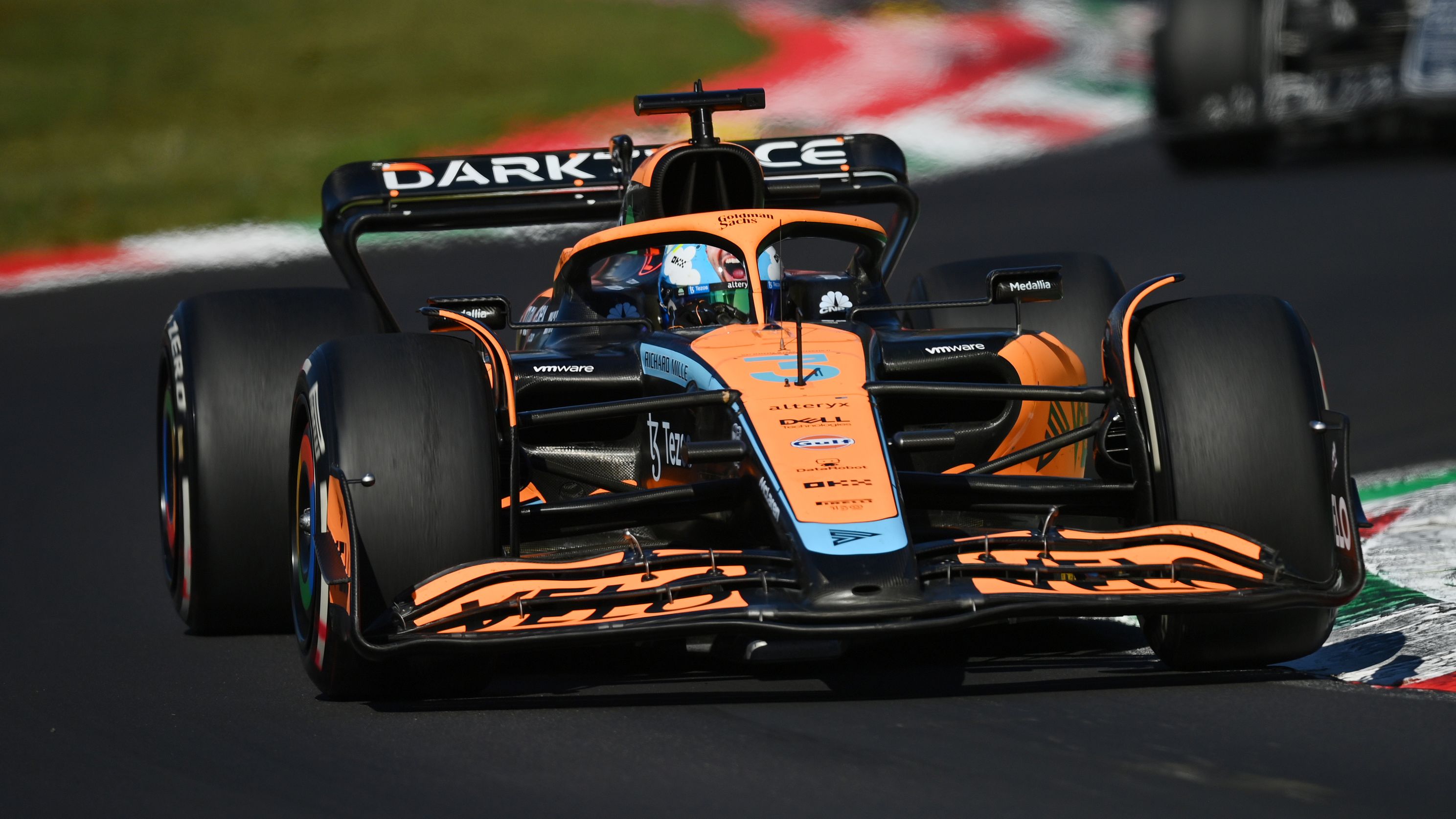 Daniel Ricciardo of Australia driving the (3) McLaren MCL36 Mercedes on track during the F1 Grand Prix of Italy at Autodromo Nazionale Monza on September 11, 2022 in Monza, Italy. (Photo by Dan Mullan/Getty Images)