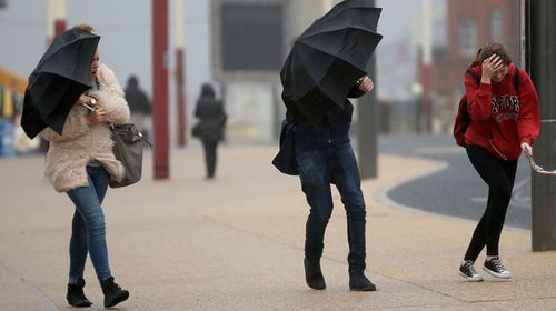 The Met Office has issued a yellow warning as the United Kingdom continues to feel the force of Hurricane Gonzalo. (Getty)