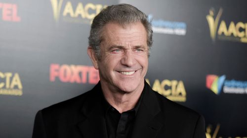 Mel Gibson attends the 6th Annual AACTA International Awards. (AAP)