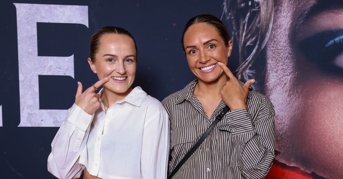 Matildas star leads celebrity arrivals at the Smile 2 premiere in Sydney