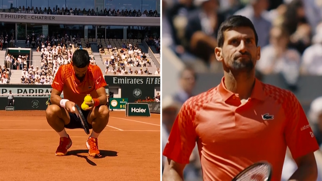 Edgy Novak Djokovic 'feeling heat' of looming grand slam record as he clashes with Paris crowd