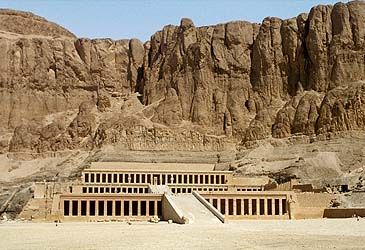 Which Ancient Egyptian temple is illustrated above?
