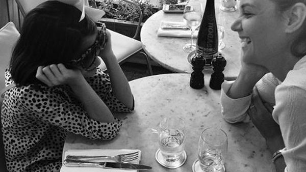 'My sweetie' Katie Holmes captioned this family photo with daughter Suri, 11. Image: Instagram