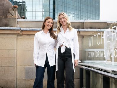 Laura and Amelia Flynn were at the even in honour of their mum Leane Flynn, who was a prolific ovarian cancer advocate. She died in 2023.