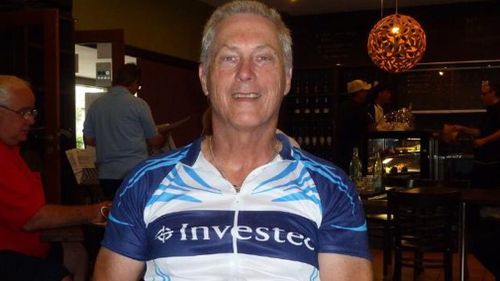Cyclist Steve Jarvie.