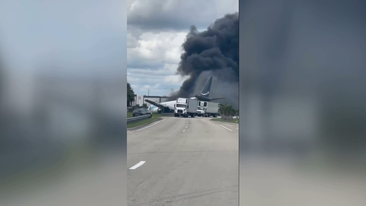 Amazon cargo plane emergency in Miami