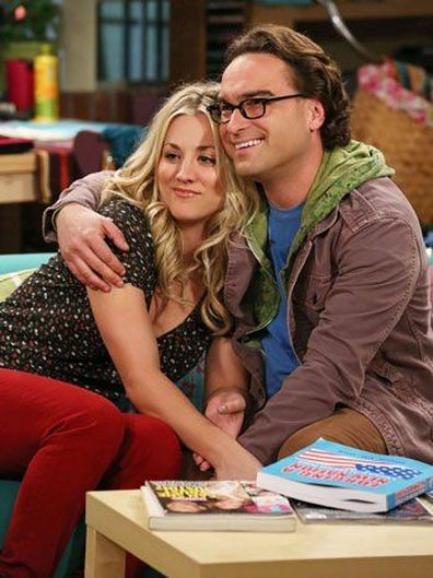 The Big Bang Theory, Kaley Cuoco, co-star Johnny Galecki 