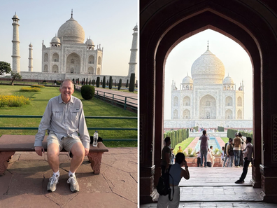 john walsh taj mahal india