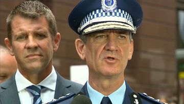NSW Police Commissioner Andrew Scipione was concerned the Martin Place gunman got bail. (9NEWS)