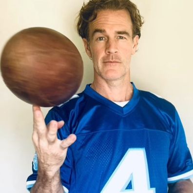 James Van der Beek selling merchandise cancer