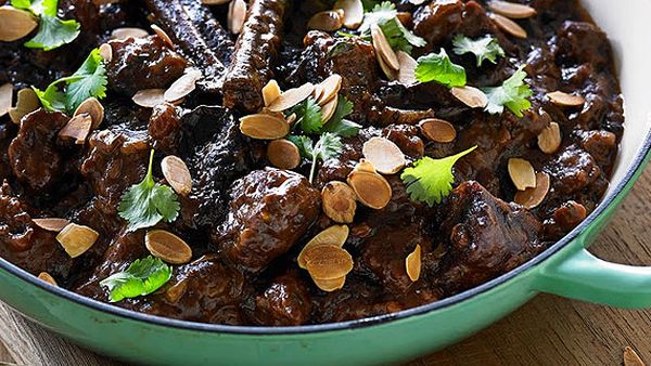 Hayden Quinn's beef casserole with dried plums