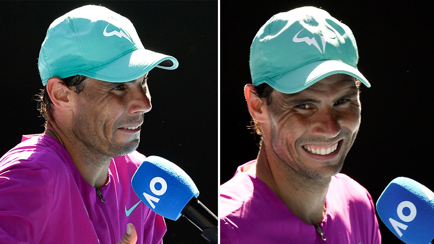 'You're lying': Tennis great Rafael Nadal drops surprise after blitzing second-round Australian Open clash