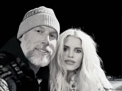 Foto Instagram Jessica Simpson dan Eric Johnson