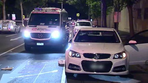 Two men seriously injured following shooting on busy Melbourne road