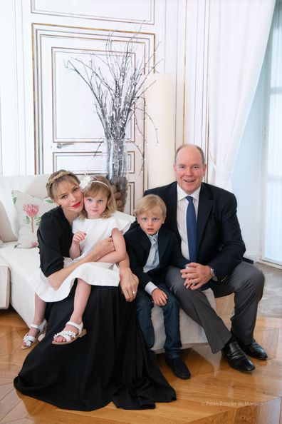 The royal family during the annual St. John's Day Festival