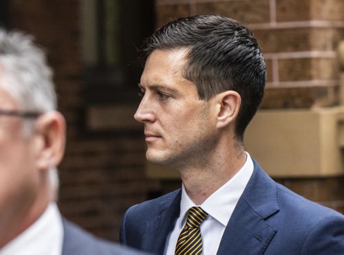 L'ex deputato liberale Rory Amon arriva alla Corte Suprema.