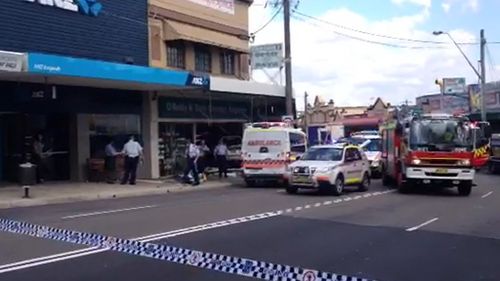 Several people are injured after a car crashed into a chemist in Sydney's south.