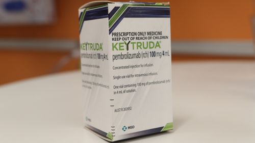 Keytruda has been used to treat cancers including advanced melanoma. (AAP)