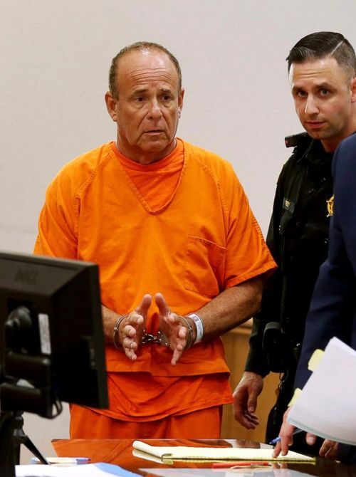 James Kauffman appears in court at Atlantic County Courthouse in Mays Landing, New Jersey on June 14, 2017. Picture: AP