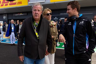 Jeremy Clarkson and Lisa Hogan