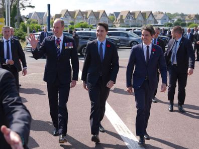 Prince William, Prince of Wales, Canadian Prime Minister Justin Trudeau
