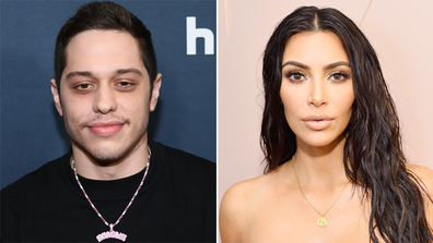 Pete Davidson and Kim Kardashian