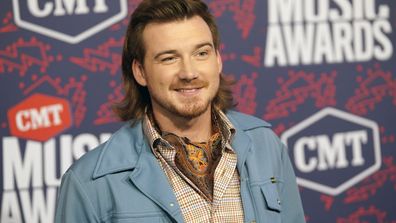 Morgan Wallen arrives at the CMT Music Awards in Nashville, Tenn. on June 5, 2019