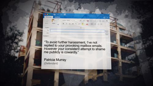 Mr Raynor's lawyers claimed a 2017 email written by Ms Murray suggested he was: "a small-minded busy body who wastes the time of fellow residents on petty items". 