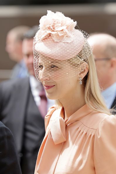 Lady Gabriella Windsor arrives for the Lord Mayor's reception for the National Service of Thanksgiving at The Guildhall on June 03, 2022 in London, England. 