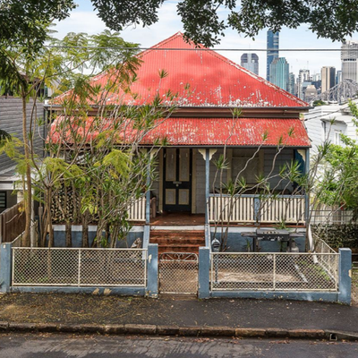 Derelict home in Brisbane's most expensive suburb of Teneriffe on offer