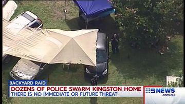 VIDEO: AFP raids Kingston home