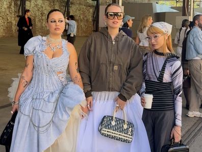 Carmen Azzopardi, Joely Malcom and Gemma Chu-Tran Australian Fashion Week