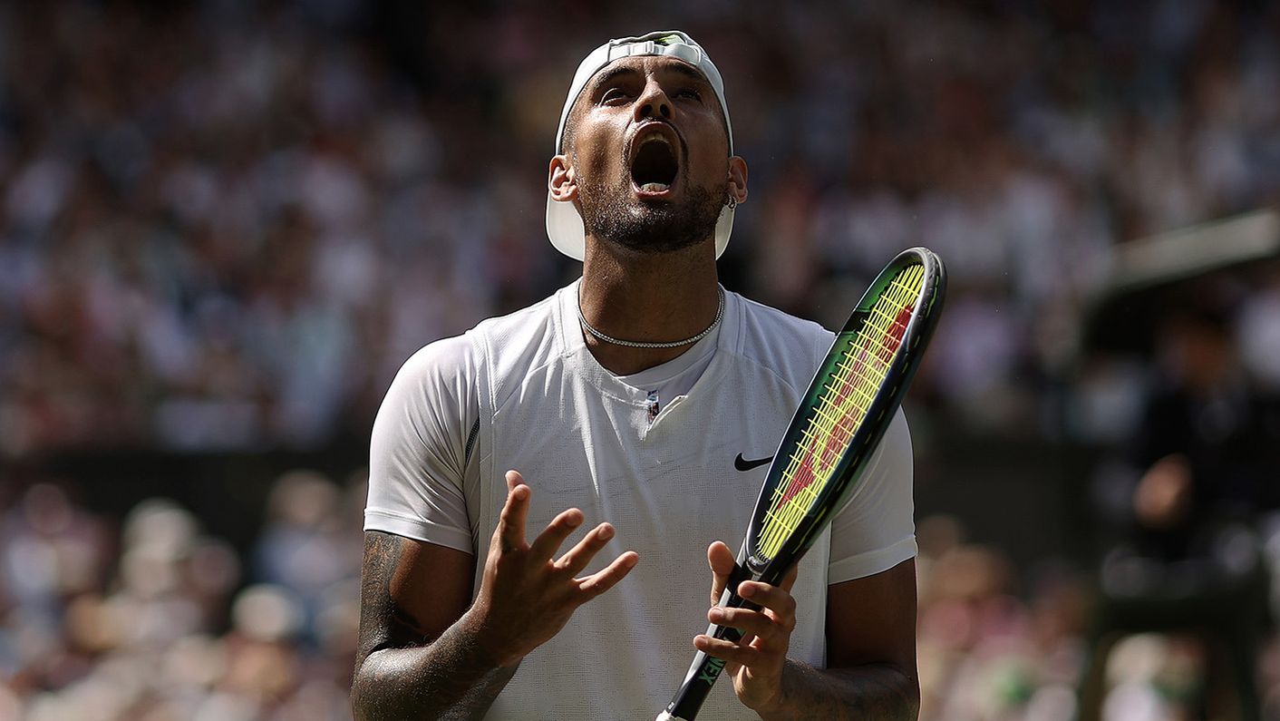 Nick Kyrgios lost to Novak Djokovic in the 2022 Wimbledon men&#x27;s singles final.