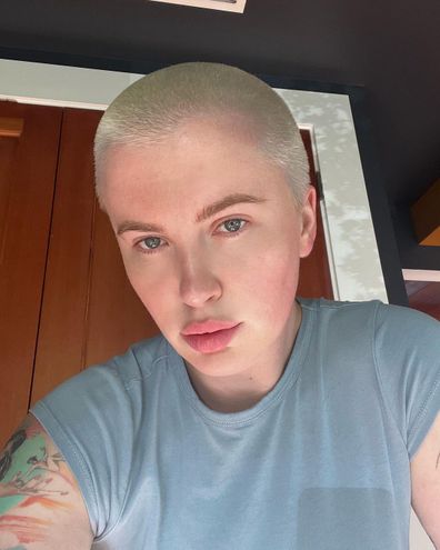 Ireland Baldwin reveals amazing new bleached buzz cut.