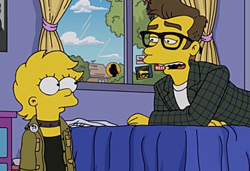 Which singer was parodied in The Simpsons' Panic on the Streets of Springfield?