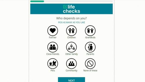 The Life Checks website offers free advice aimed at better health and great security.