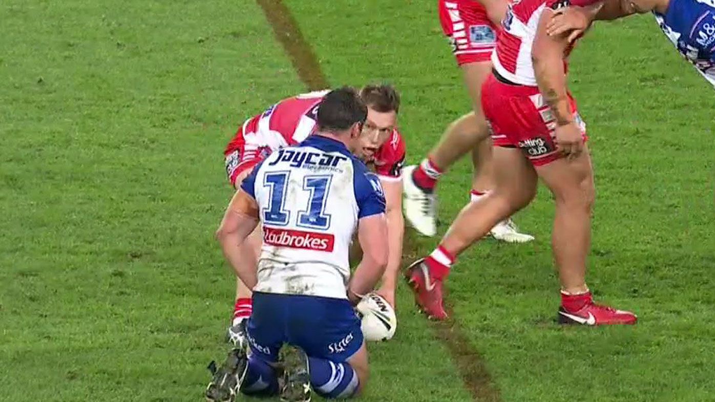 NRL: St George Illawarra Dragons' Cameron McInnes first player penalised under new rule