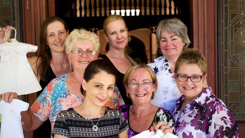 Angel Gowns: The Australian women transforming wedding dresses into infant burial garments